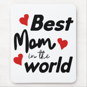 Best Mom In The World Mother's Day Muismat