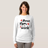 Best Mom In The World Mother's Day T-shirt (Voorkant volledig)