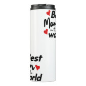 Best Mom In The World Mother's Day Thermosbeker (Achterkant)