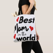 Best Mom In The World Mother's Day Tote Bag (Dichtbij)