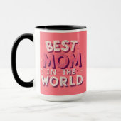Best Mom In The World Mug  Mok (Links)