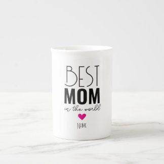 Best mom in the world porselein kop