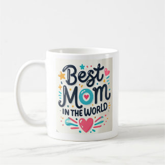 Best Mom in the World – Taza con diseño divertido Koffiemok