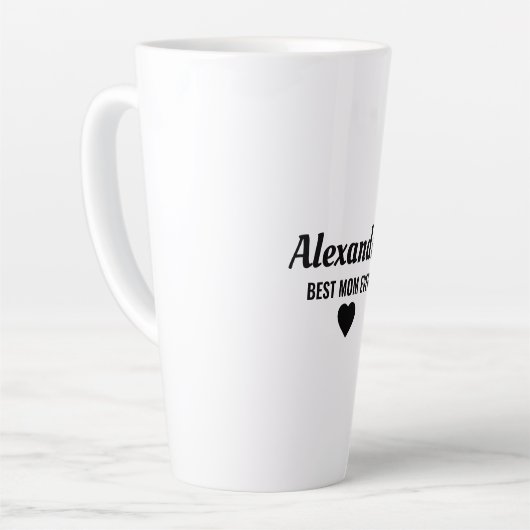 Best Mom Latte Mok (Linkerhoek)