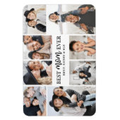 Best Mom Photo Collage Magneet (Verticaal)