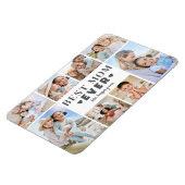 Best Mom Photo Collage Magneet (Linkerzijde)