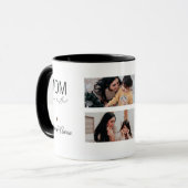 Best Mom Photo Collage Mug Mok (Voorkant links)