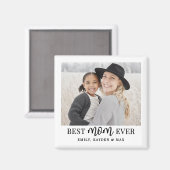 Best Mom Photo Magneet (Voorkant / Achterkant)