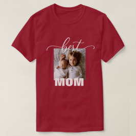 Best MOM Photo Moederdag T-Shirt