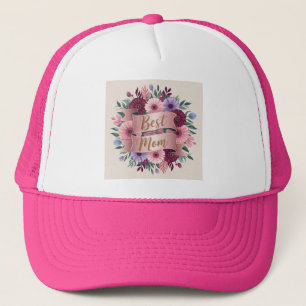 Best Mom Pink Trucker Pet