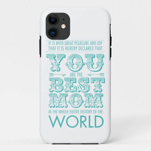 Best mom prize Case-Mate iPhone case (Achterkant)