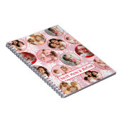 Best Mom’s Notes | Pink Retro Photo Notebook  Notitieboek (Rechterzijde)