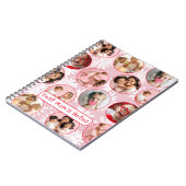 Best Mom’s Notes | Pink Retro Photo Notebook  Notitieboek (Linkerzijde)