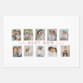 Best Mom Wrapping Paper | Custom Photos (Voorkant)