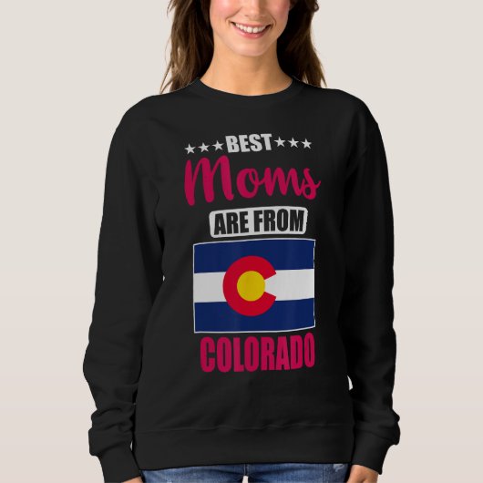 Best Moms are from Colorado Trui (Voorkant)