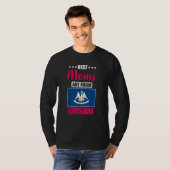 Best Moms are from Louisiana T-shirt (Voorkant volledig)