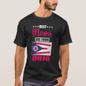 Best Moms are from Ohio T-shirt (Voorkant)
