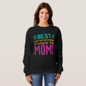 Best Moms Get Promoted to Homeschool Moms Funny Mo Trui (Voorkant volledig)