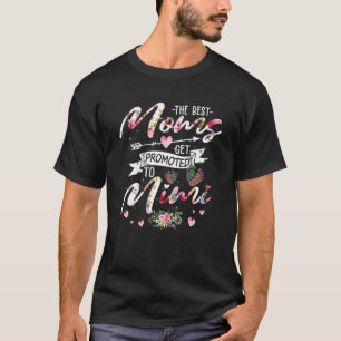 Best Moms worden gepromoot naar Mimi Funny Floral  T-shirt