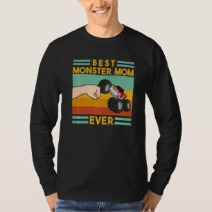 Best Monster Truck Mam Ever Retro T-shirt