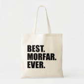 Best Morfar Ever Swedish Grandfather Canvas tas (Voorkant)
