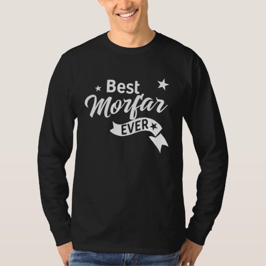 Best Morfar Ever   Swedish Grandpa T-shirt (Voorkant)