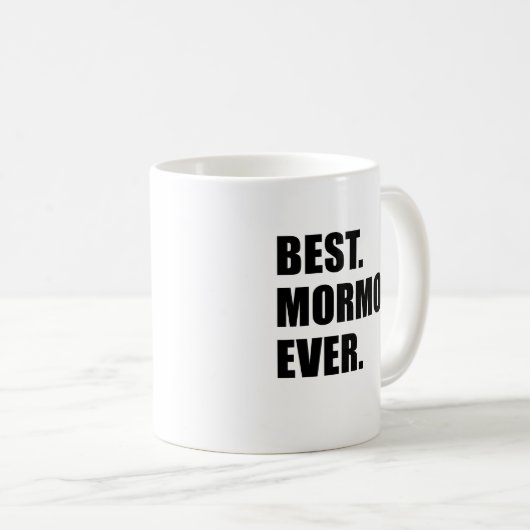 Best Mormor Ever Swedish Grootmoeder Koffiemok (Voorkant rechts)