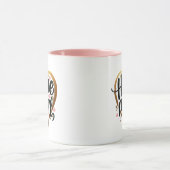 Best Mother Gift "Home is Mom" – Heart Shape Mok (Midden)