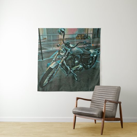 Best motorcyclist gifts wandkleed (In situ)