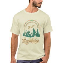 Best Mountains Outdoor Equipment  T-shirt