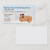 Best Moving Service-Visitekaartjes Visitekaartje (Voorkant / Achterkant)