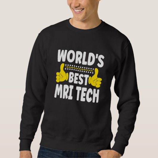 Best MRI Tech Job Title Professie MRI Te Trui (Voorkant)