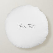 Best Mum Aquarell Blumenherz Design Rond Kussen (Achterkant)