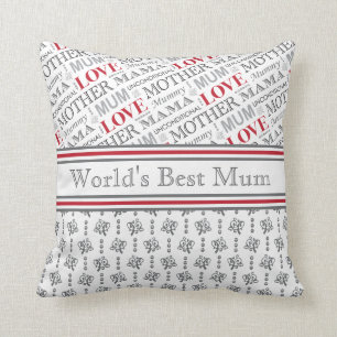Best Mum British Moederdag Gift ter wereld Kussen