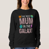 Best Mum in the Galaxy Mother's Day Present for He Trui (Voorkant)
