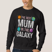 Best Mum in the Galaxy Mother's Day Present for Trui (Voorkant)