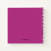 Best Mum roze tulpen geel krokus bloemen Notitieboek (Achterkant)