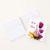 Best Mum roze tulpen geel krokus bloemen Notitieboek (Binnen)