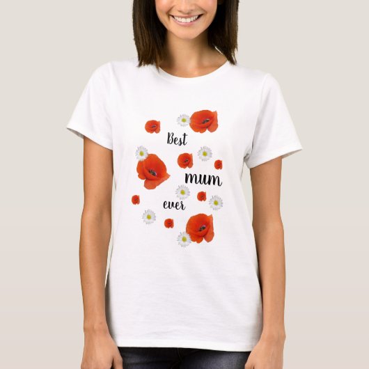 Best mum t-shirt (Voorkant)