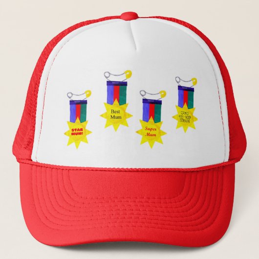 'Best Mum' Trucker Hat Trucker Pet (Voorkant)