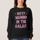 Best Mummy in the Galaxy Mother's Day Present for Trui (Voorkant)
