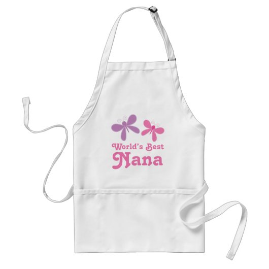 Best Nana Apron Gift ter wereld Standaard Schort (Voorkant)