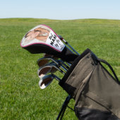BEST NANA BY PAR Aangepaste Foto Schattige Golfer Golfheadcover (Insitu)