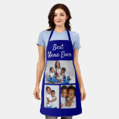 Best Nana Ever Custom Photo Collage Sjabloon Schort (Gedragen)