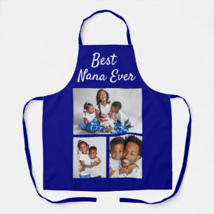Best Nana Ever Custom Photo Collage Sjabloon Schort