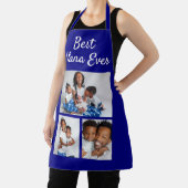 Best Nana Ever Custom Photo Collage Sjabloon Schort (Insitu)