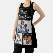 Best Nana Ever Custom Photo Collage Sjabloon Schort (Insitu)