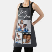 Best Nana Ever Custom Photo Collage Sjabloon Schort (Insitu)