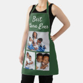 Best Nana Ever Custom Photo Collage Sjabloon Schort (Insitu)