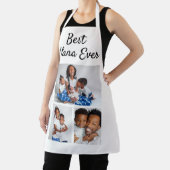 Best Nana Ever Custom Photo Collage Sjabloon Schort (Insitu)